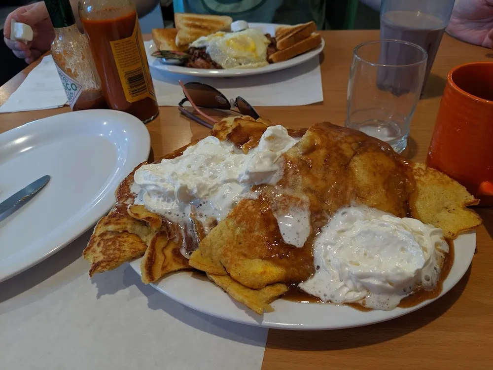 Bananas Foster Pancakes