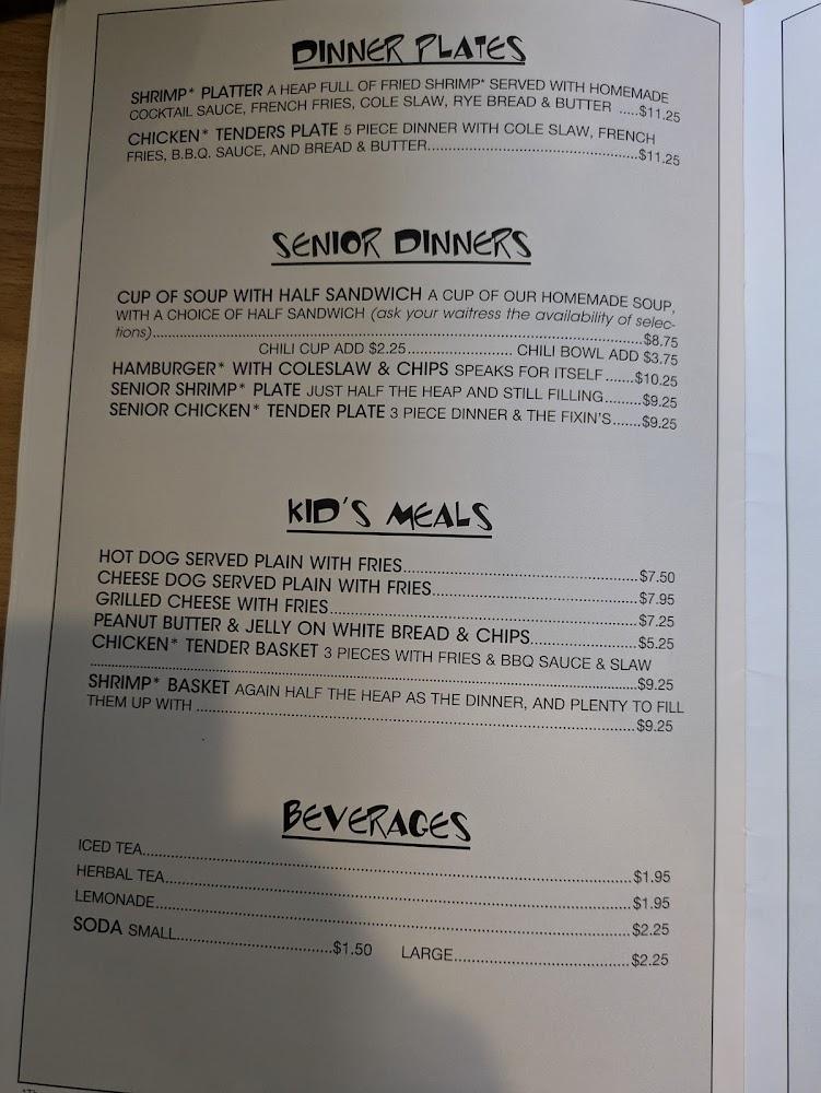 Daddy Maxwell's Diner & Cafe Menu image 4